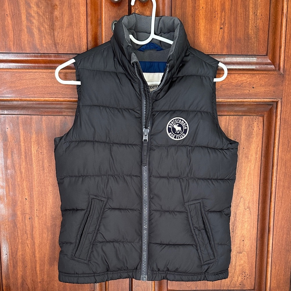 Abercrombie & Fitch Black Puffer Vest for Kids